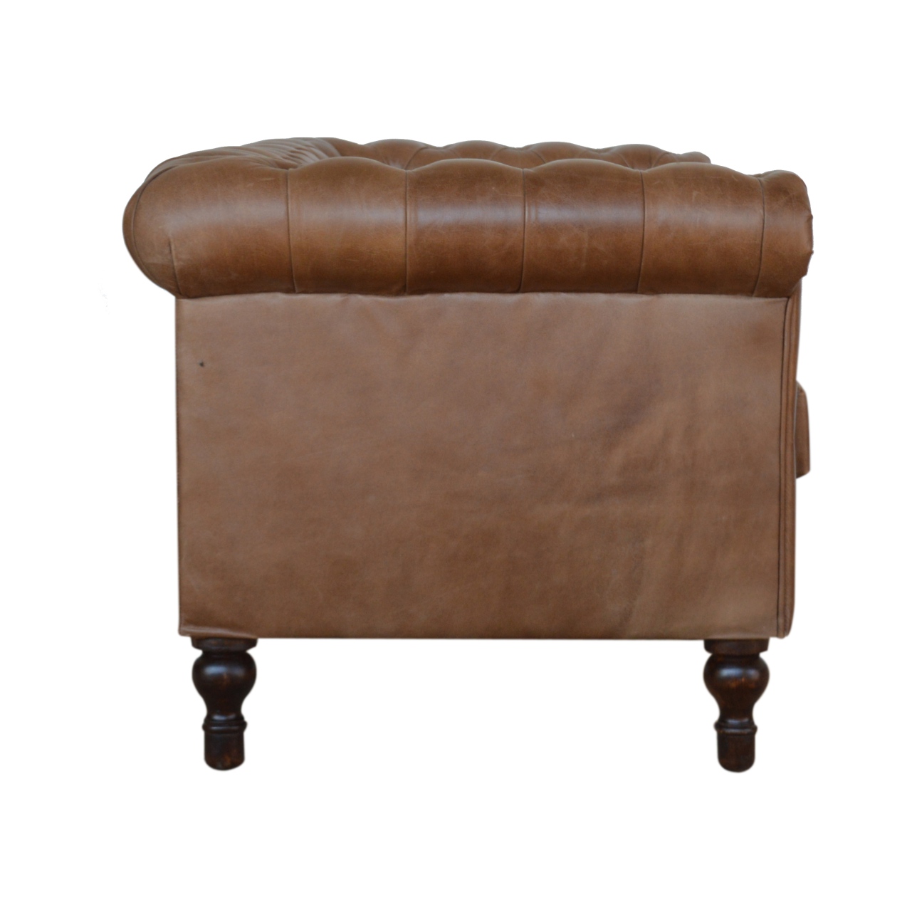 BROWN CHESTERFIELD